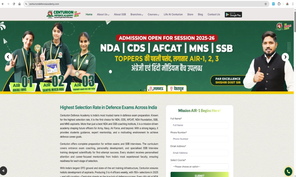 centuriondefenceacademy.com