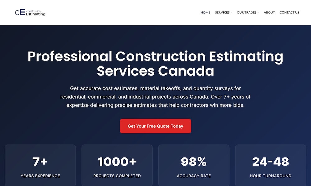 Construction Estimating Inc