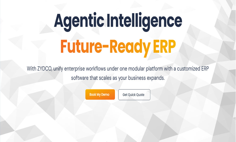 Customized ERP Software Solutions | ZYDCO ERP