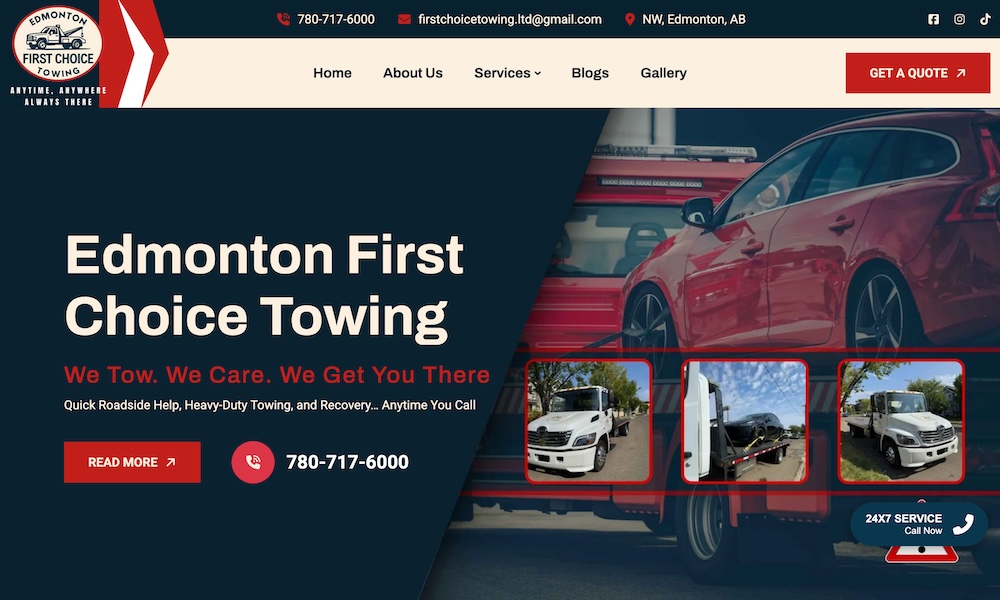 Edmonton First Choice Towing