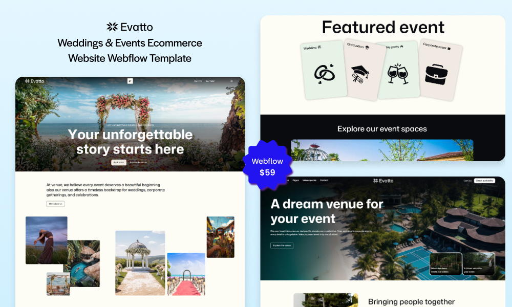Evatto Webflow Template