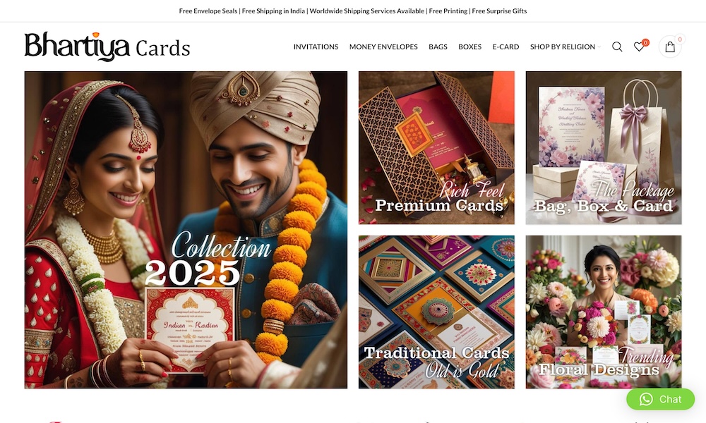 Indian Wedding Invitation Cards