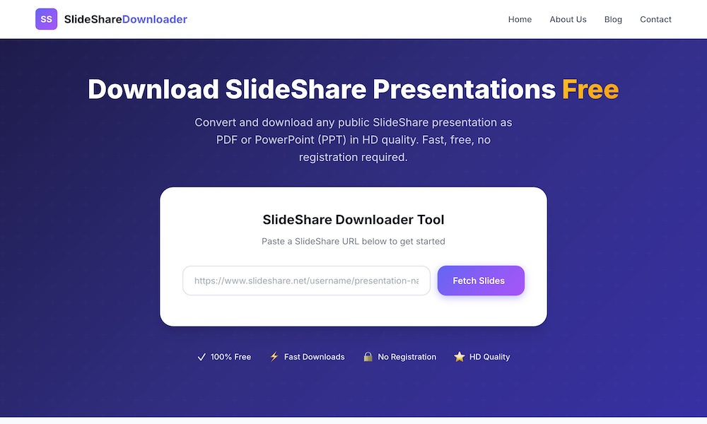 slideshare downloader free
