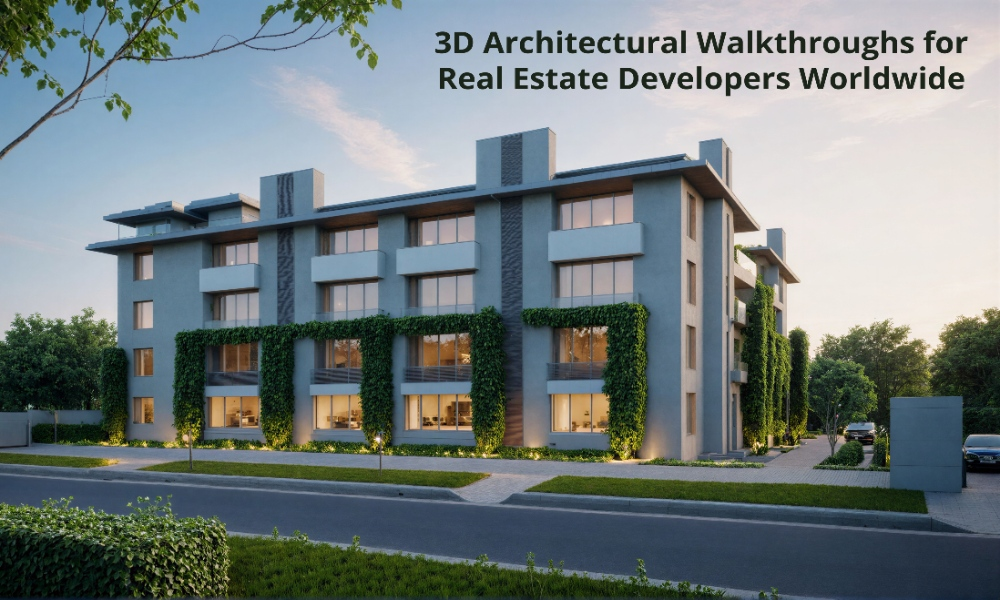 3D Architectural Walkthroughs for Real Estate Developers Worldwide