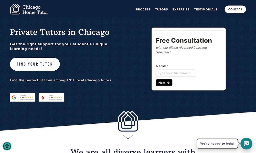 Chicago Home Tutor
