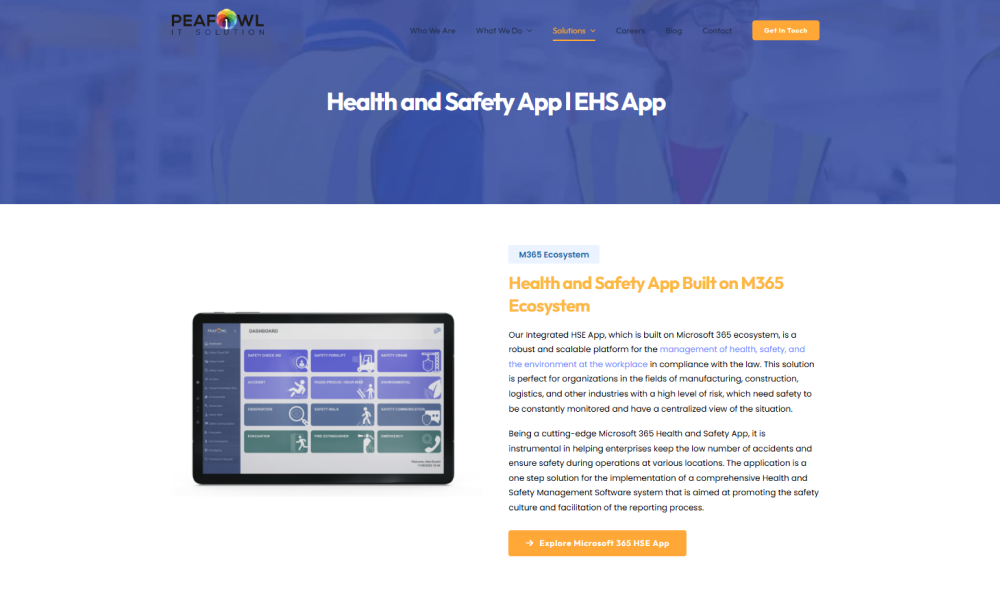 Health and Safety App l EHS App