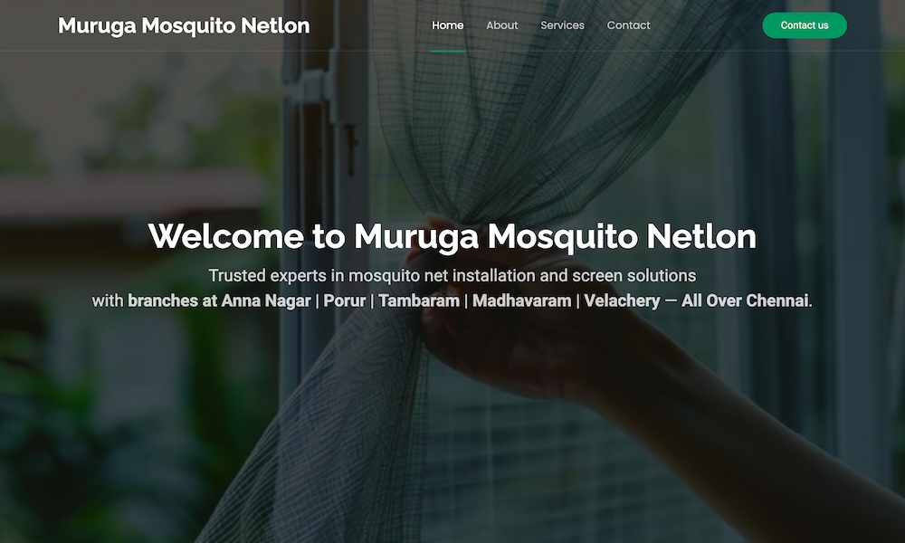 Muruga Mosquito Netlon