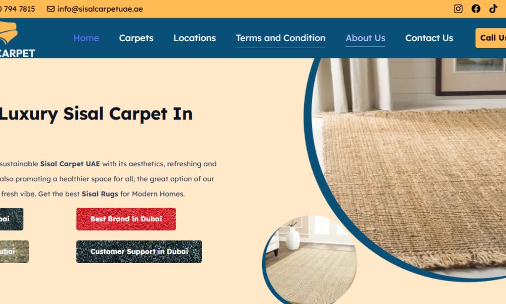 sisal carpet uae