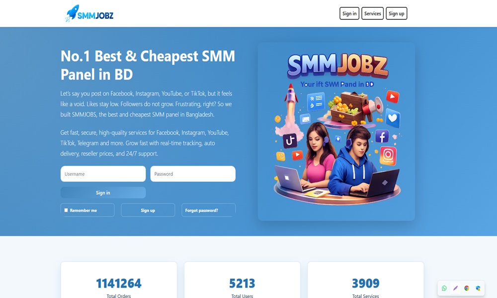 SMMJobz - smm panel in bangladesh