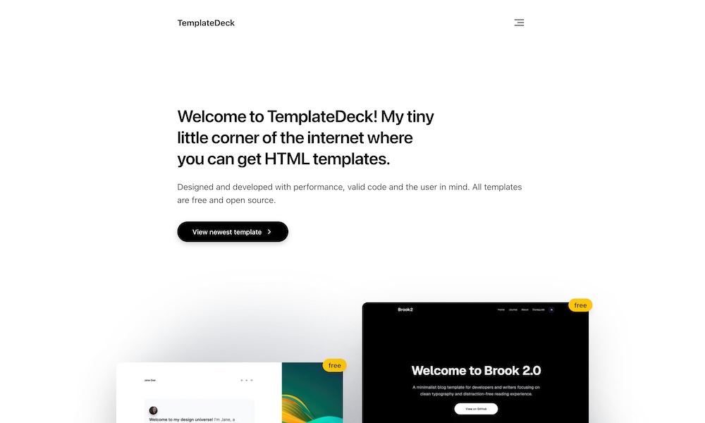 TemplateDeck