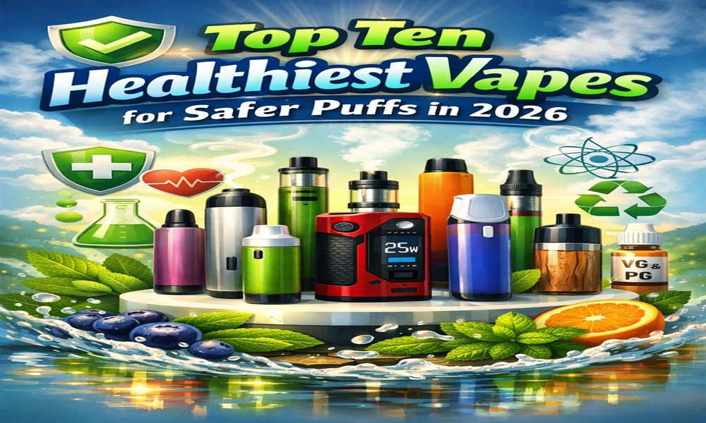 Top ten Healthiest Vapes for Safer Puffs in 2026
