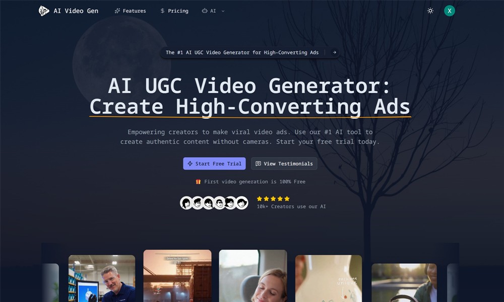 AI UGC Video Generator