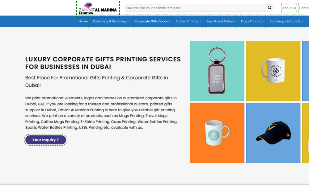Corporate Gifts Printing
