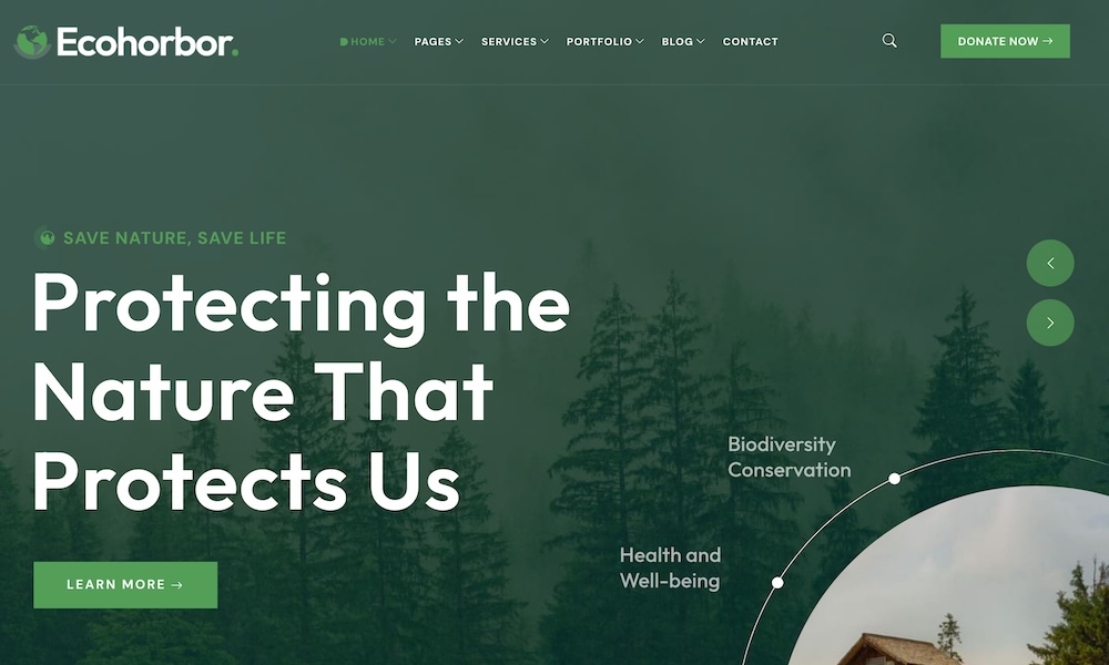 Ecohorbor – Ecology & Environment WordPress Theme