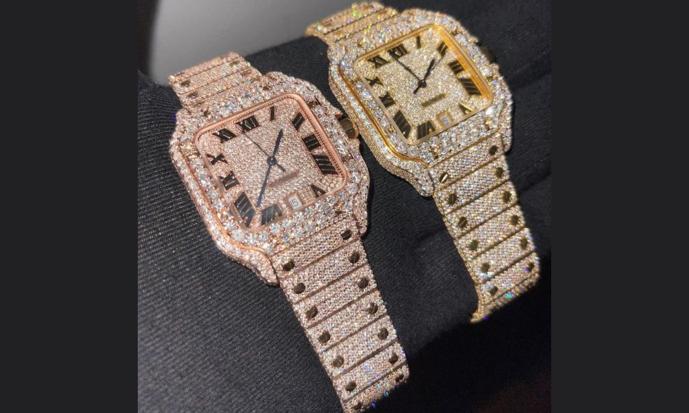 Iced out watches
