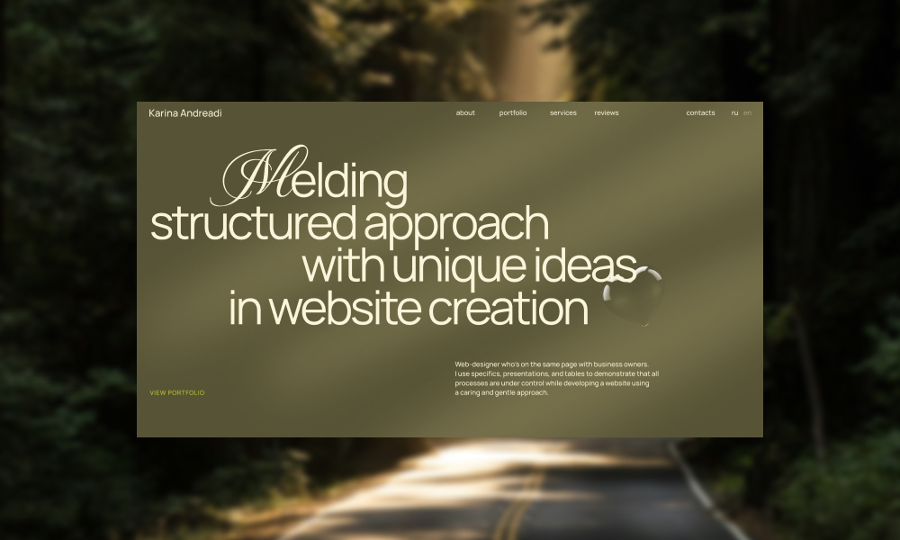 Karina Andreadi Portfolio