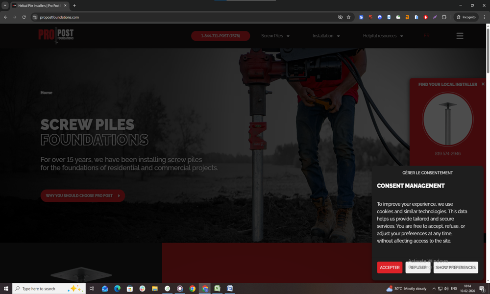 Pro Post Foundations