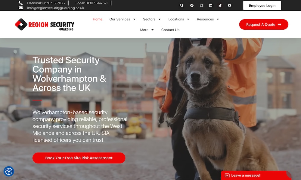 Region Security Guarding