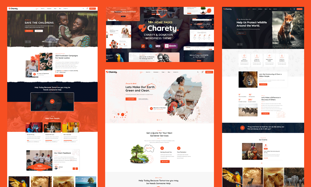 Charety – Charity & Donation WordPress Theme