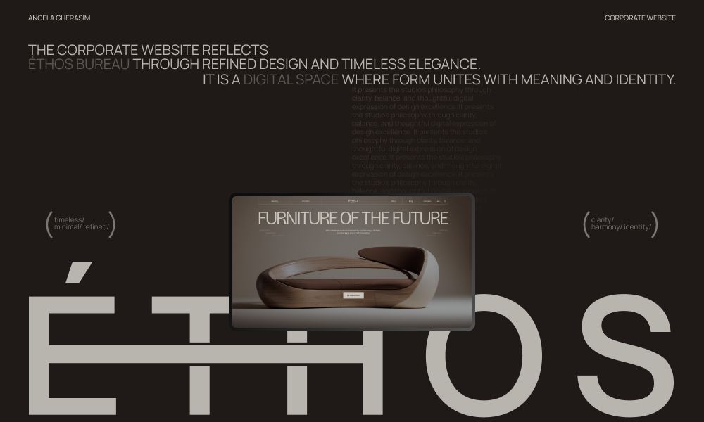 ETHOS Bureau. Corporate website