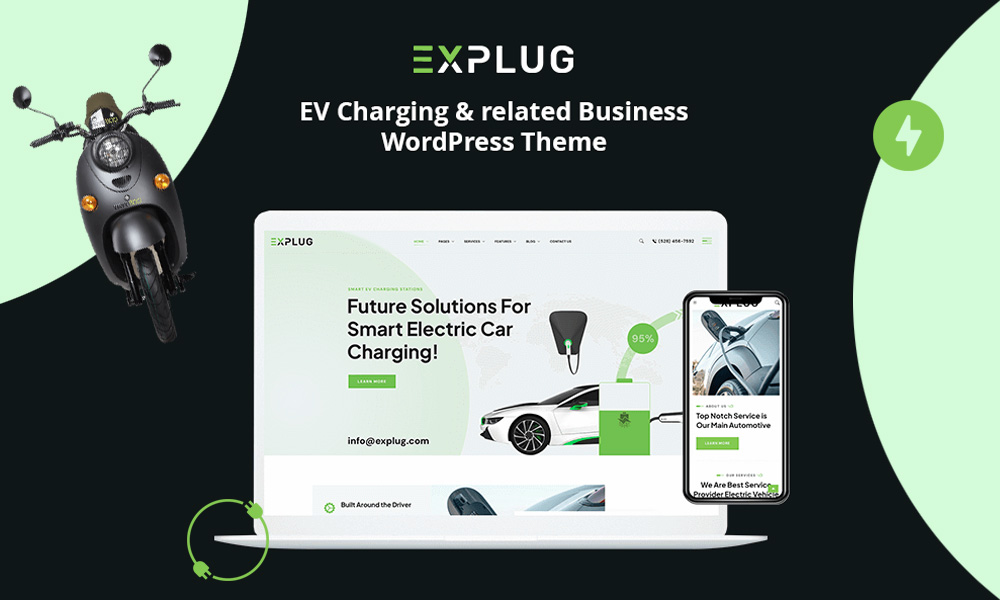 Explug – EV WordPress Theme