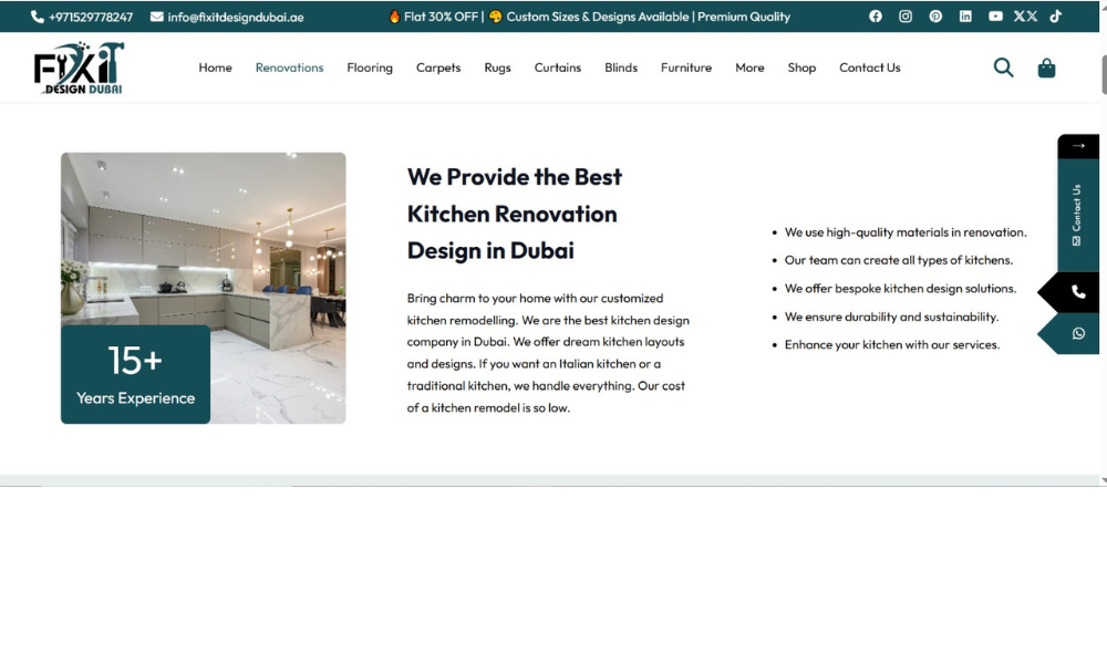 Kitchen Renovation Dubai