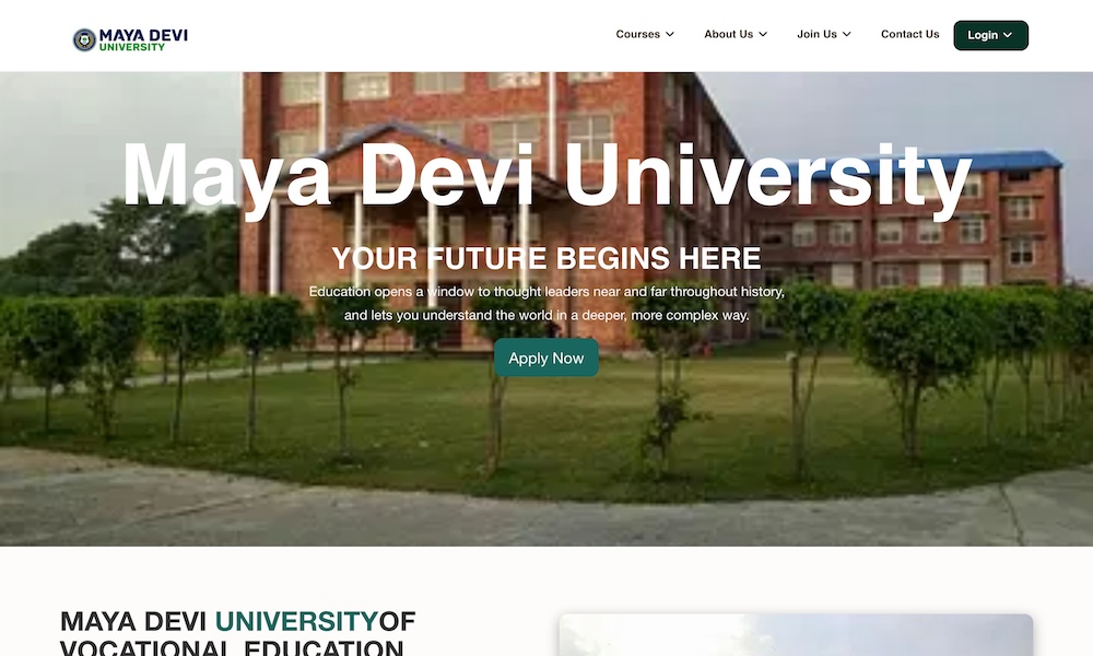 maya devi university