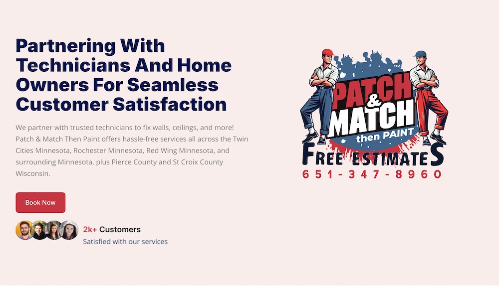 Patch and Match Then Paint