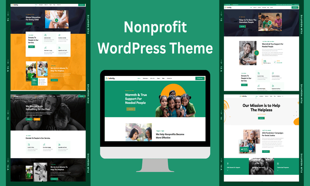 Subsidy – Nonprofit WordPress Theme