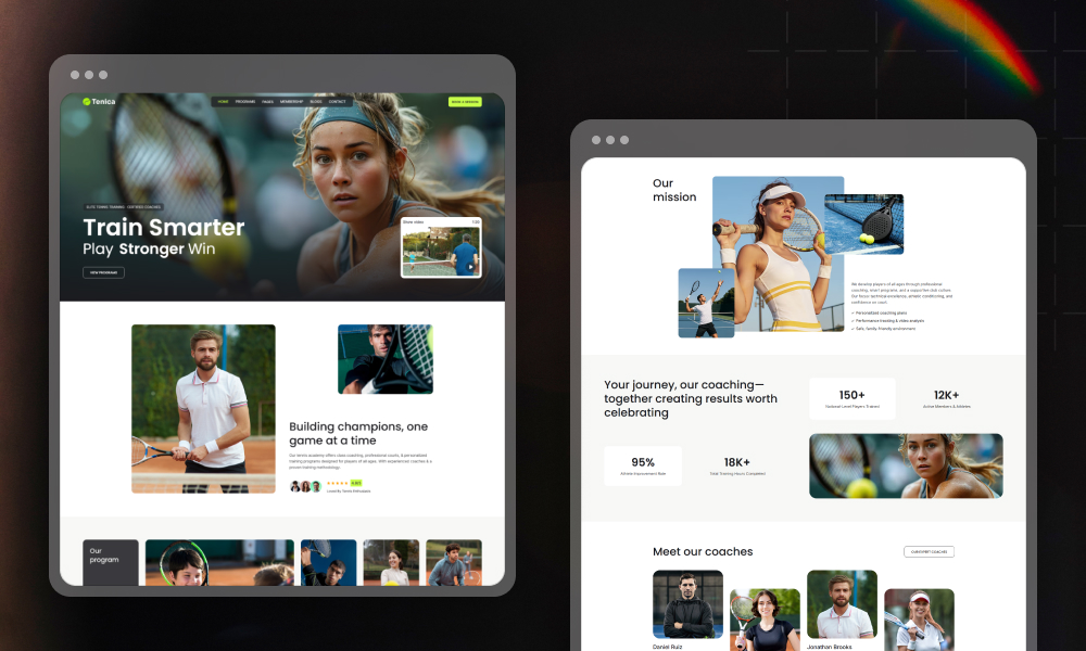 Tenica Webflow Template