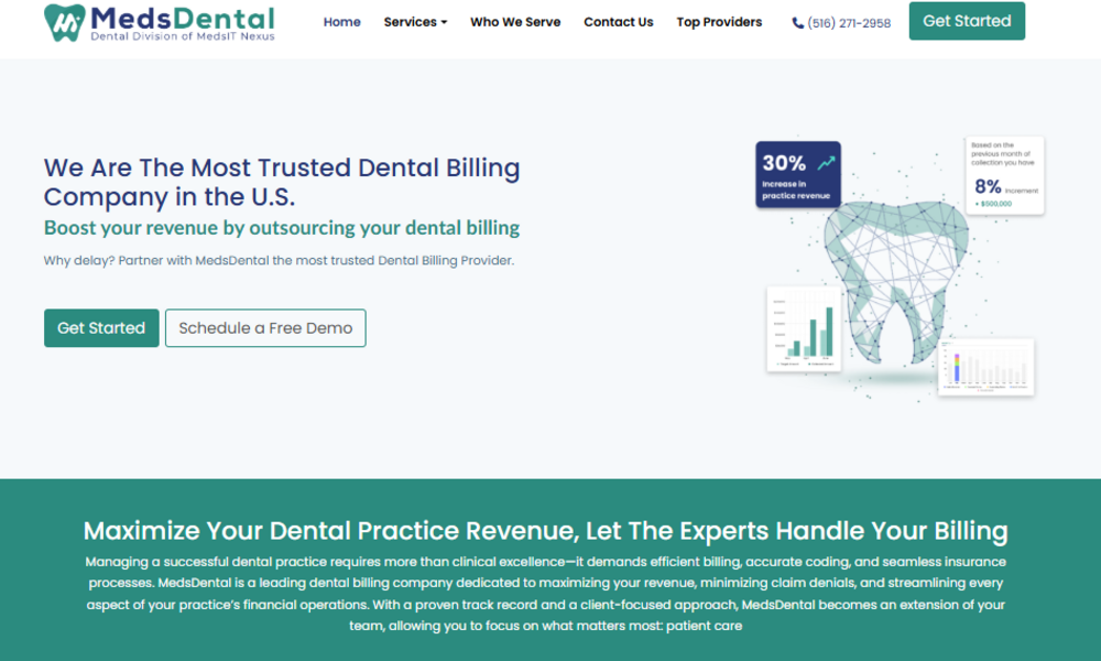 Top Dental Billing Service Provider | Meds Dental
