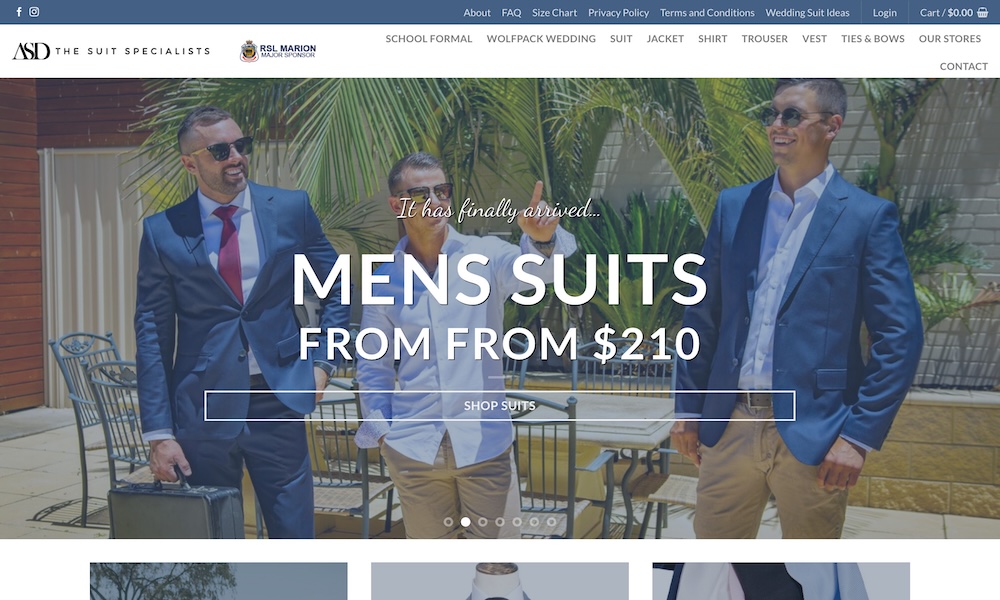 Adelaide Suits Direct