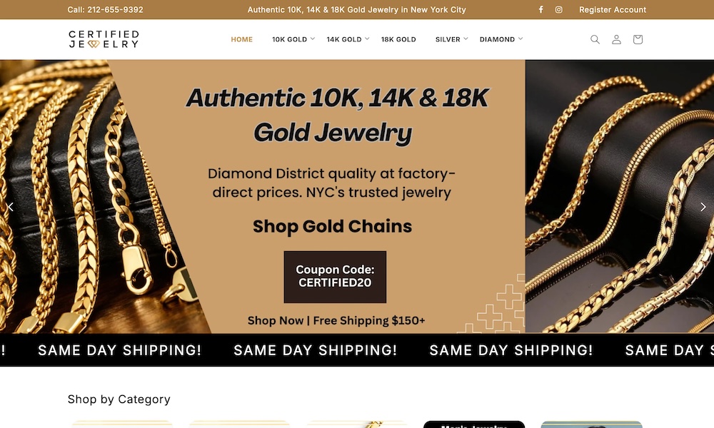 Certified Jewelry NYC