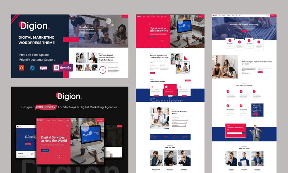 Digion - Online Digital Marketing WordPress Theme