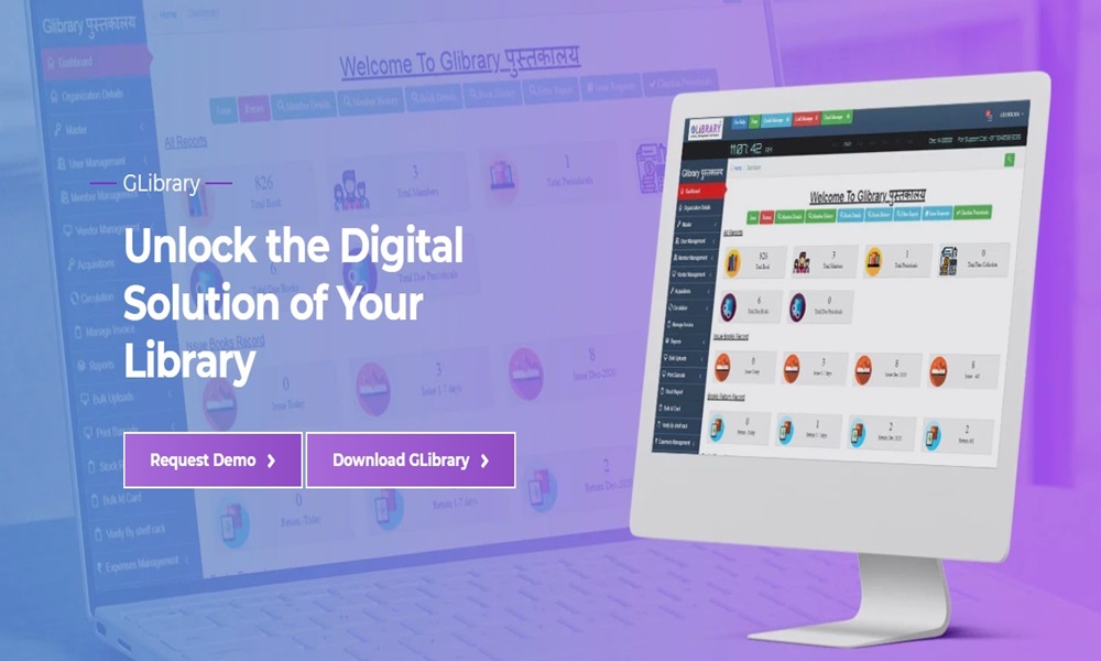 Glibrary - Library Management Software