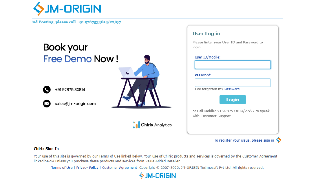 JMORIGIN Technosoft pvt Ltd