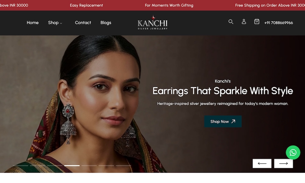 Kanchi Silver Jewellery