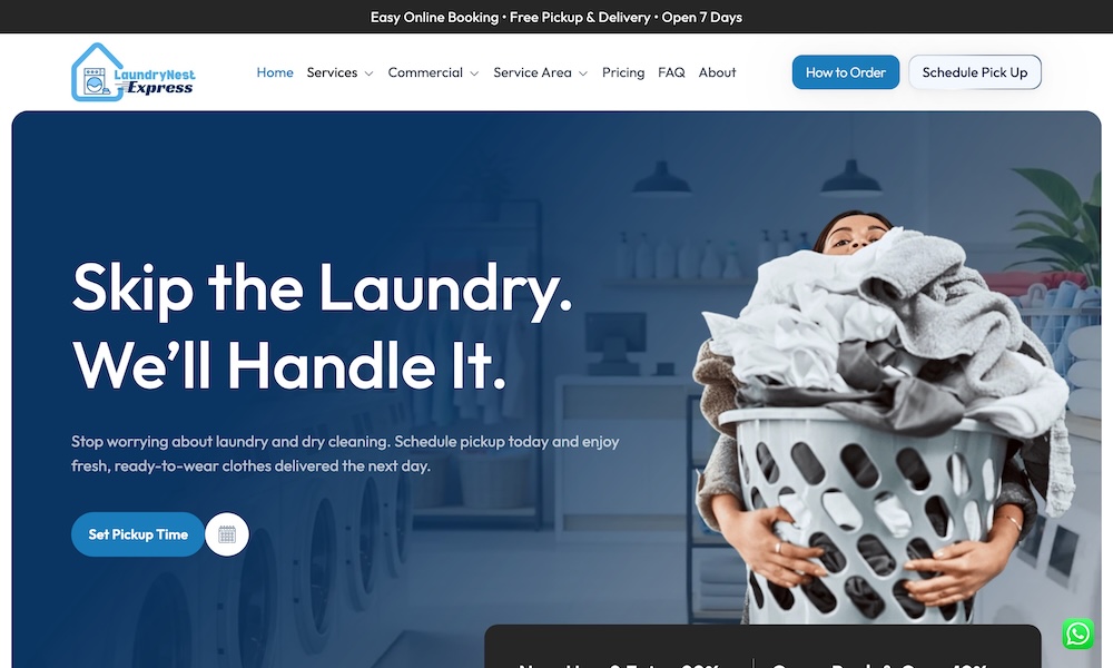 LaundryNest Express
