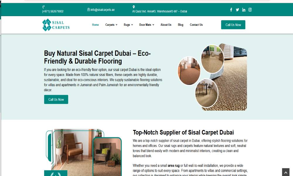 Sisal Carpets Dubai
