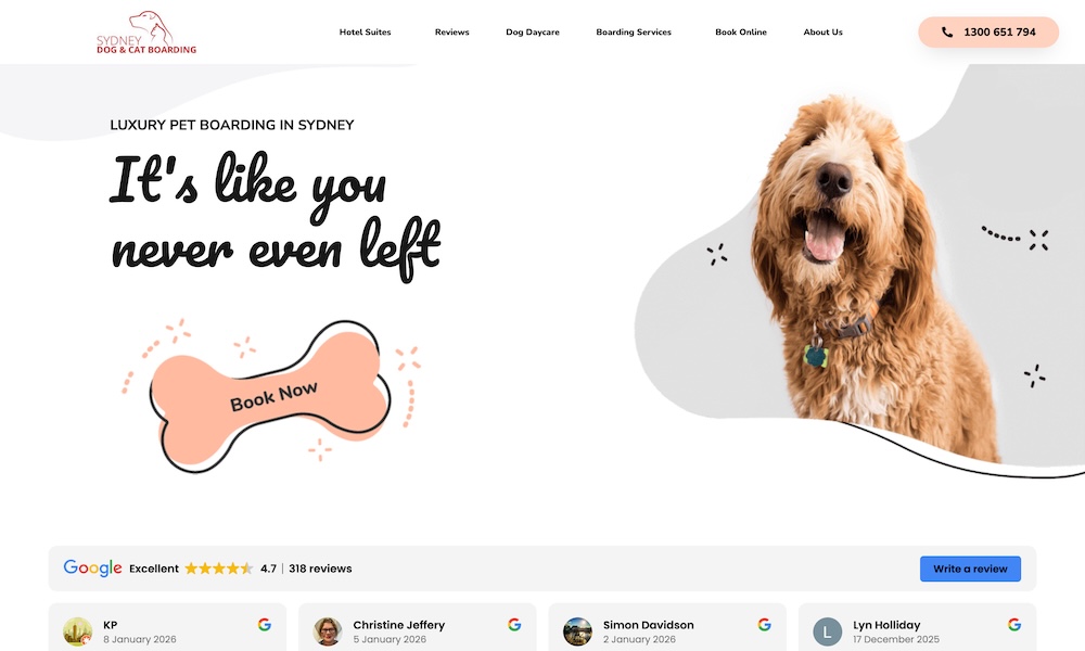 Sydney Dog and Cat Boarding