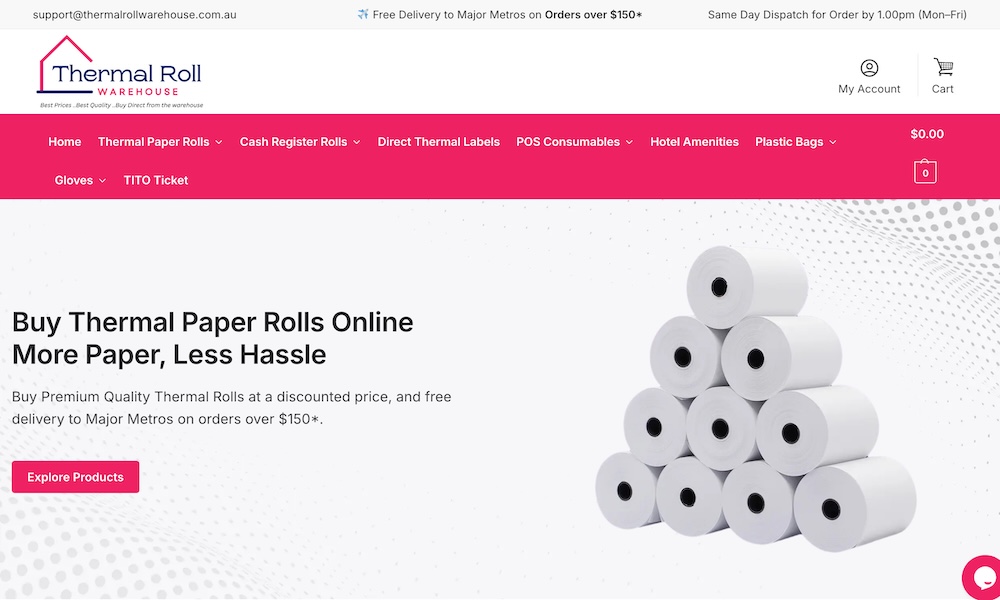 Thermal Roll Warehouse