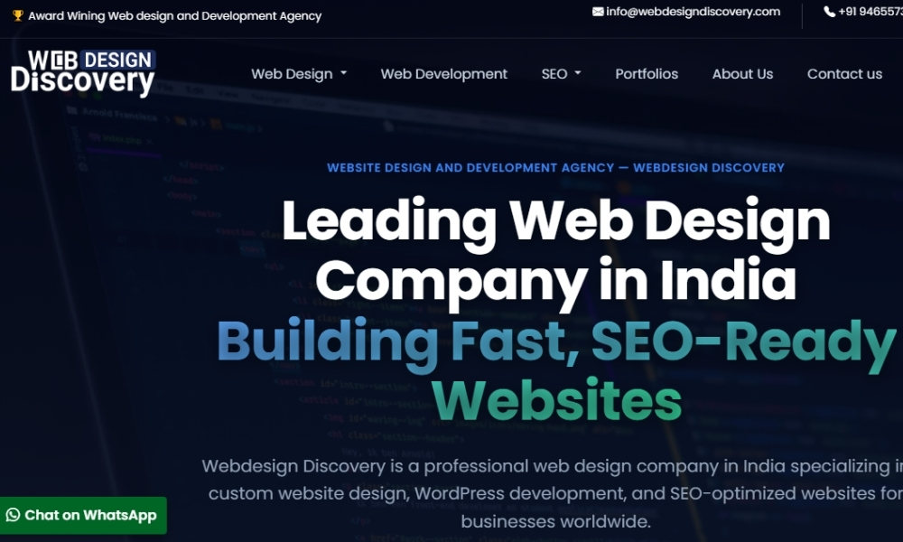 Top-Rated Web Design Company | Webdesign Discovery