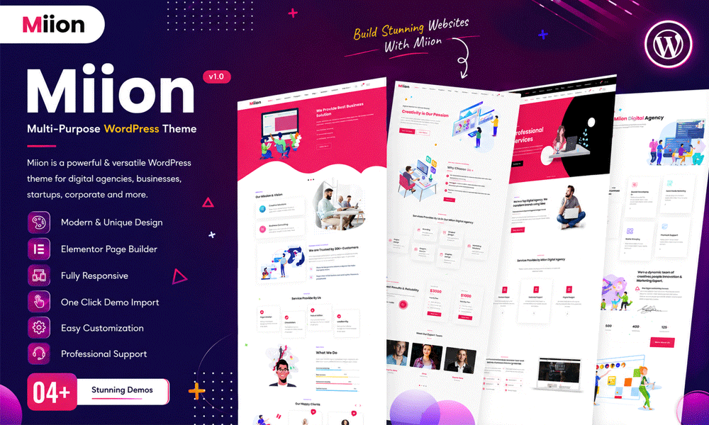 Miion - Where Creativity Meets Unlimited Website Possibilities