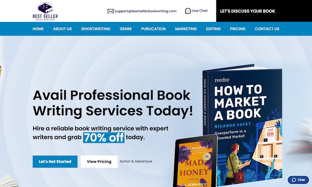 Best Seller Book Writing