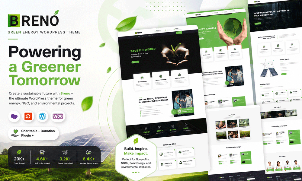 Breno — Green Energy WordPress Theme