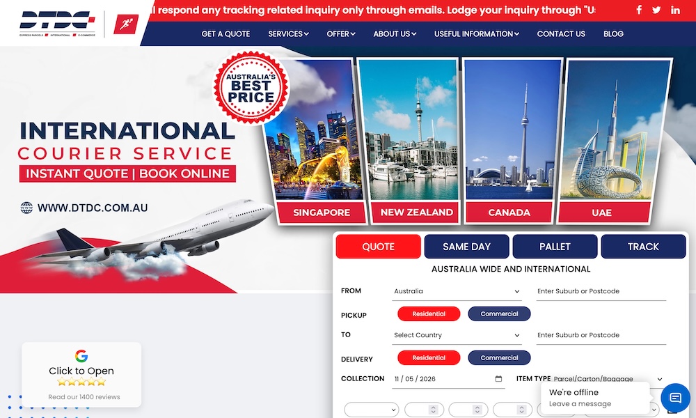 dtdcaustralia