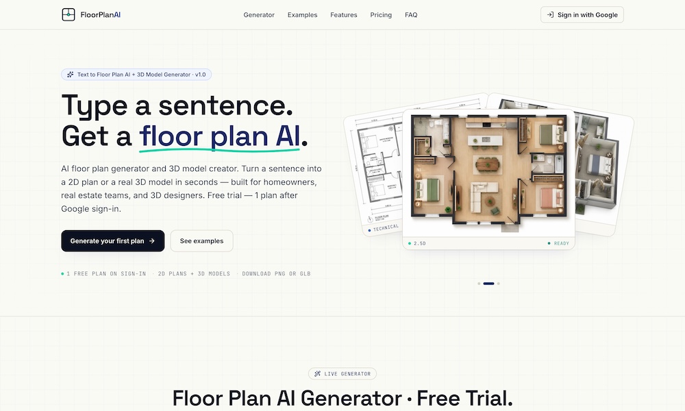 FloorPlan AI