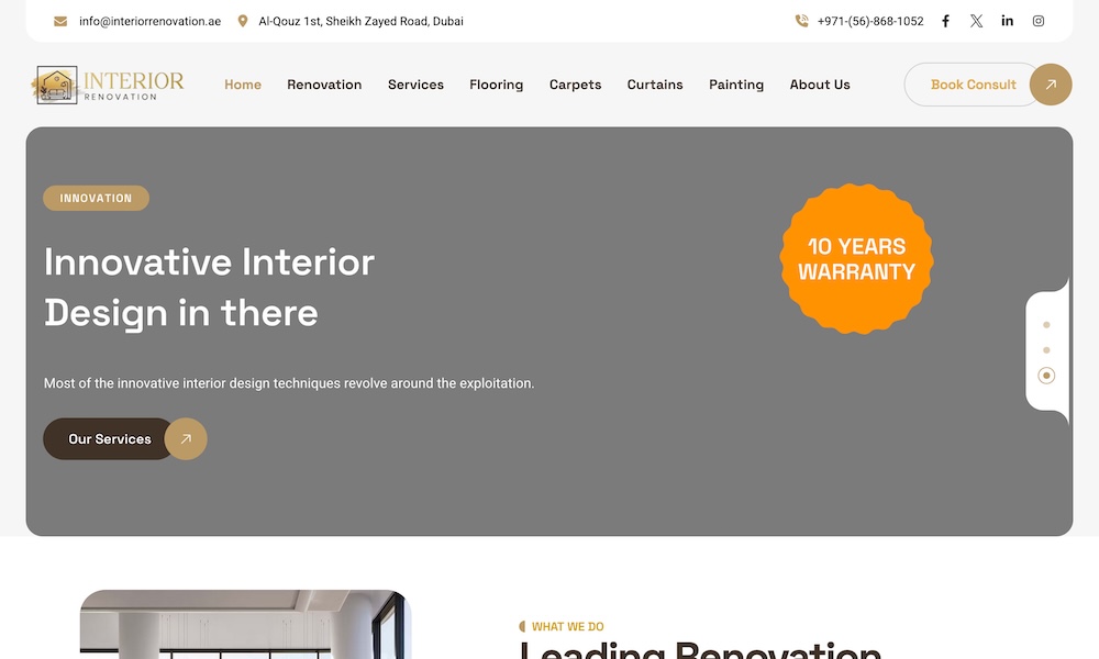 Interior Renovation