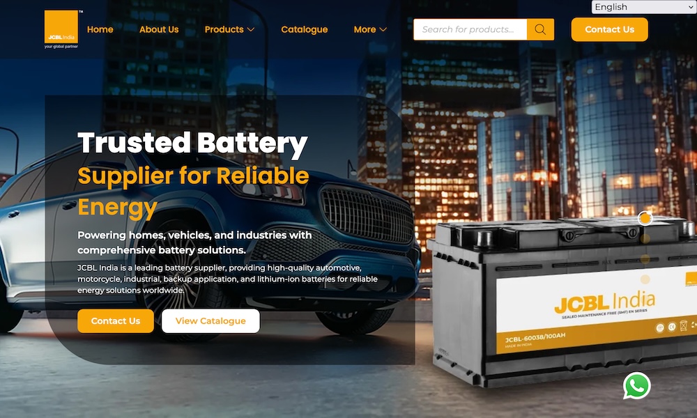 JCBL India Batteries