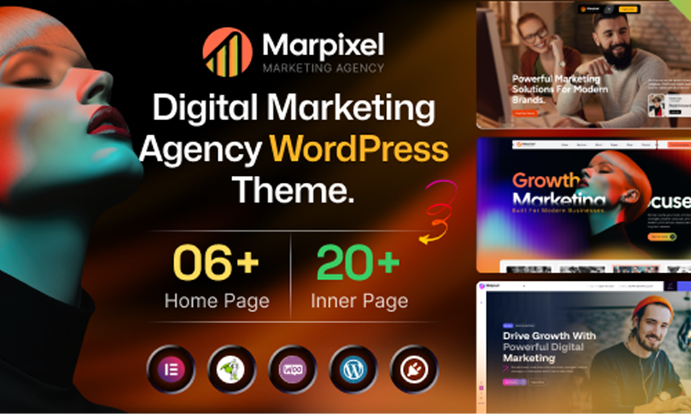 Marpixel – Digital Marketing Agency WordPress Theme